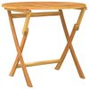 vidaXL 5-tlg. Garten-Essgruppe Massivholz Teak