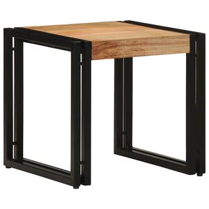 vidaXL Couchtisch Braun 40 x 40 x 38 cm Massivholz Akazie