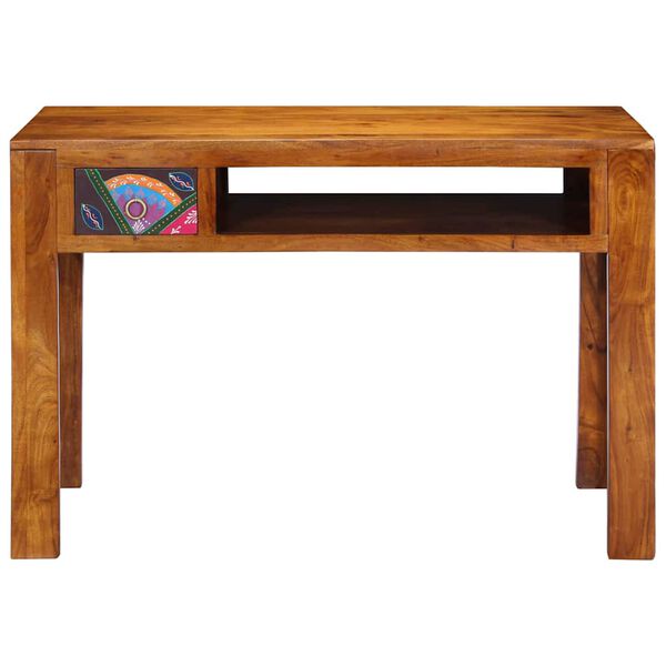 vidaXL Schreibtisch mit Schubladen mit Speicher Braun 110 x 50 x 73 cm