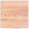 vidaXL Waschtischplatte Hellbraun 40x40x2 cm Massivholz Behandelt