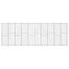 vidaXL Gabionenwand mit Abdeckung Verzinkter Stahl 600&times;30&times;200 cm