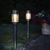 Luxform Solar LED Pollerleuchte 2 Stk. Torino