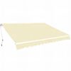 vidaXL Gelenkarmmarkise 600 cm Cremewei&szlig;