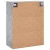 vidaXL Wandschr&auml;nke 2 Stk. Betongrau 69,5x34x90 cm