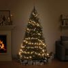 vidaXL 120-tlg. Weihnachtskugeln mit Weihnachtsbaumspitze 300 LEDs