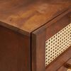 vidaXL Sideboard Braun 40 x 33,5 x 75 cm Massivholz Mango