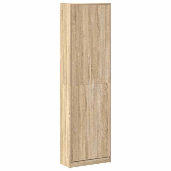 vidaXL Kleiderschrank Sonoma-Eiche 55 x 25 x 189 cm Holzwerkstoff
