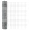 vidaXL Eurozaun 1,6 x 10 m PVC-beschichtetes Eisen