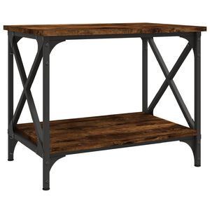 vidaXL Beistelltisch R&auml;uchereiche 55x38x45 cm Holzwerkstoff