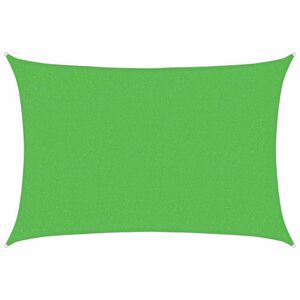 vidaXL Sonnensegel 160 g/m&sup2; Hellgr&uuml;n 2x2,5 m HDPE