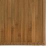 vidaXL Teppich Rechteckig Braun 70x200 cm Bambus