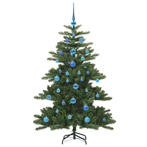vidaXL Künstlicher klappbarer Weihnachtsbaum 150 cm PVC und Stahl