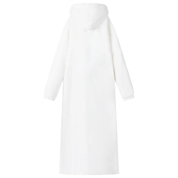 vidaXL Decken-Hoodie Wei&szlig; 150 x 87 cm Fleece und Flanell