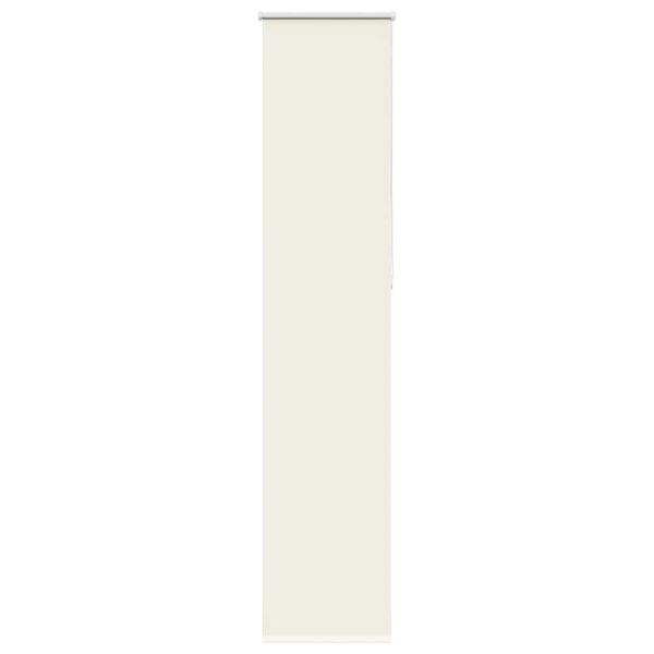vidaXL Verdunkelungsrollo Cremewei&szlig; 50x230cm Stoffbreite 45,7 cm