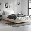 vidaXL Bettgestell ohne Matratze Sonoma-Eiche 90x190 cm Holzwerkstoff