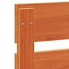 vidaXL Kopfteil Wachsbraun 120 cm Massivholz Kiefer