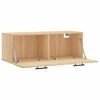 vidaXL Wandschrank Sonoma-Eiche 100x36,5x35 cm Holzwerkstoff