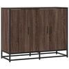 vidaXL Sideboard Braun Eichen-Optik 94x35x76 cm Holzwerkstoff