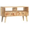 vidaXL TV-Schrank 90 x 30 x 50 cm Massivholz Mango