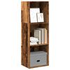 vidaXL B&uuml;cherregal Altholz-Optik 40x30x114 cm Holzwerkstoff