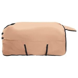 vidaXL Pferdedecke Cappuccino 75 cm Polyester