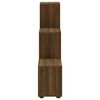 vidaXL Treppenregal Braun Eichen-Optik 107 cm Holzwerkstoff