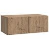 vidaXL Wandmontierter TV-Schrank 59,5 x 41 x 30 cm Artisan-Eiche
