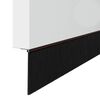 vidaXL Aufsteck T&uuml;rb&uuml;rstendichtungen 12 pcs Braun 100 cm