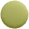 vidaXL Sitzkissen 2 pcs Hellgr&uuml;n &Oslash;40 x 13 cm Stoff