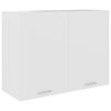 vidaXL H&auml;ngeschrank Lyon Wei&szlig; 80x31x60 cm Holzwerkstoff