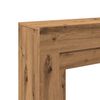 vidaXL Kaminumrandung Artisan-Eiche 100x30x87,5 cm Holzwerkstoff