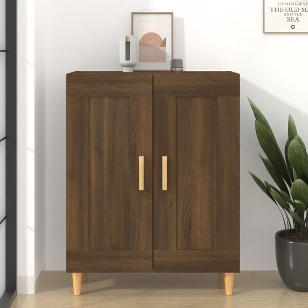 vidaXL Sideboard Braun Eichen-Optik 69,5x34x90 cm Holzwerkstoff