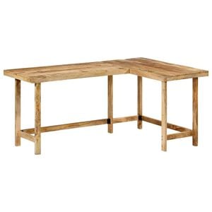 vidaXL Schreibtisch 165x110x75 cm Massivholz Mango