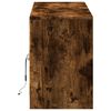 vidaXL TV-Schrank mit LED-Beleuchtung R&auml;uchereiche 139,5x34x50 cm