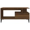 vidaXL Couchtisch Braun Eichen-Optik 90x49x45 cm Holzwerkstoff
