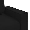 vidaXL 2-Sitzer Sofa Schwarz 120 cm Stoff