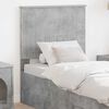 vidaXL Kopfteil mit Kopfteil Beton Grau 75 cm Holzwerkstoff