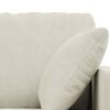vidaXL Sofa 2 pcs Creme 198 x 78 x 80 cm Samt
