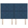 vidaXL Kopfteil mit Kopfteil Blau 160 cm Kunstleder