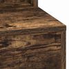 vidaXL Schminktisch Ger&auml;ucherte Eiche 50 x 41 x 135 cm Holzwerkstoff