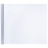 vidaXL Fensterfolien 3 Stk. Statisch Matt Grau PVC