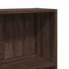 vidaXL B&uuml;cherregal Braun Eichen-Optik 60x24x143 cm Holzwerkstoff