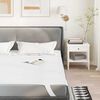 vidaXL Matratzenschoner Wei&szlig; 140x220 cm Wasserdicht