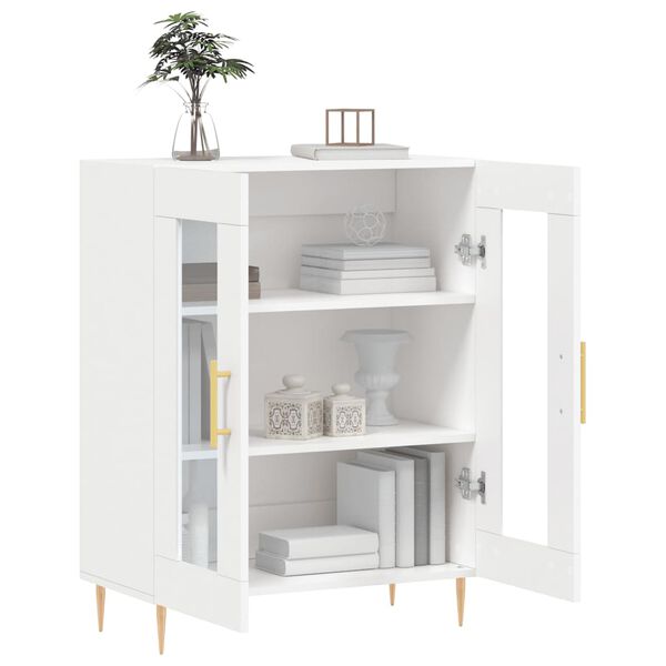 vidaXL Sideboard Wei&szlig; 69,5x34x90 cm Holzwerkstoff