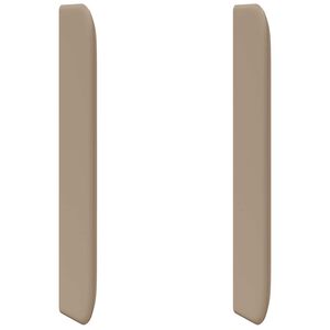 vidaXL Kopfteil Ohr Braun 80 x 16 x 4 cm PVC