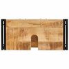 vidaXL Waschtischunterschrank Braun 71 x 33 x 58 cm Massivholz Mango