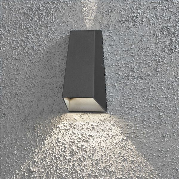 KONSTSMIDE LED-Wandleuchte Imola 2x3W Dunkelgrau