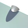 vidaXL Schweberegale 2 Stk. Glas 100x20 cm 8 mm