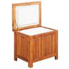 vidaXL Eisbox Akazienholz Massiv 63 x 44 x 50 cm