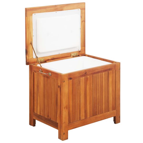 vidaXL Eisbox Akazienholz Massiv 63 x 44 x 50 cm
